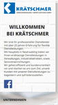 Mobile Screenshot of kraetschmer-dl.de